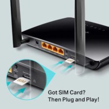 Router Wi-Fi 4G LTE Tốc Độ 300 Mbps TP-LINK MR6400