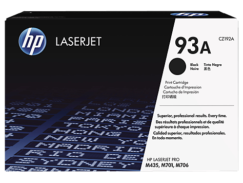 HP 93A Black Original LaserJet Toner Cartridge (CZ192A) – Hộp mực LaserJet chính hãng
