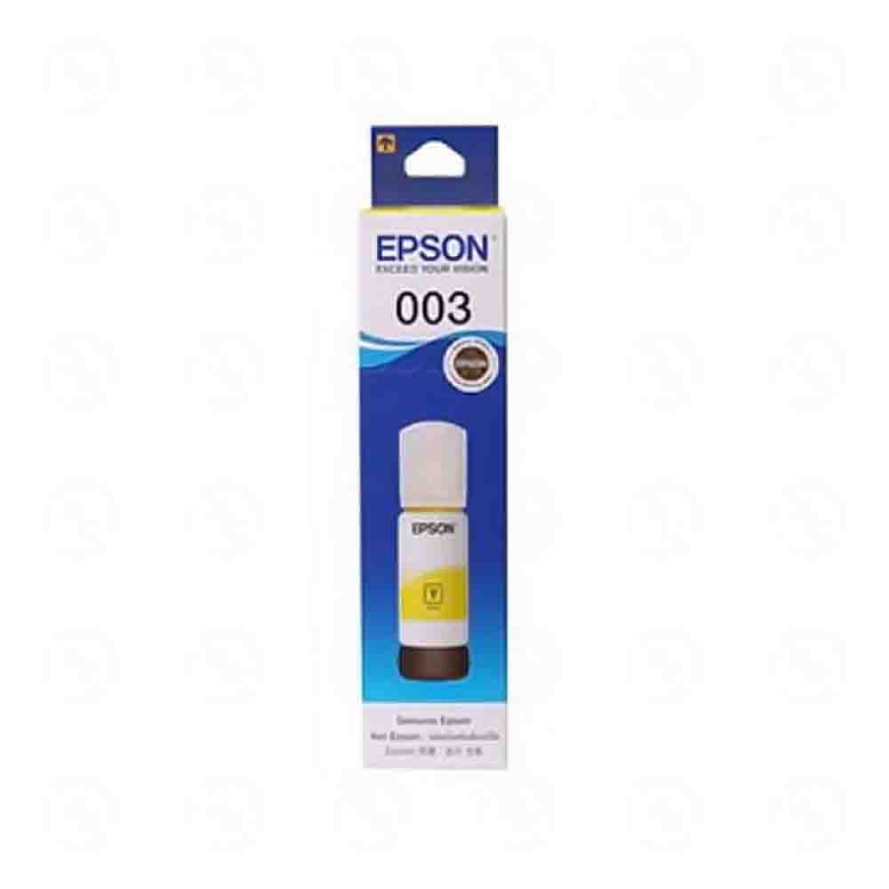 Mực hộp máy in phun Epson 003 - Yellow - Dùng cho máy in Epson L1110/L3110/L3150/L3250/ L1250/ L3210/ L1210/L3550/L11050