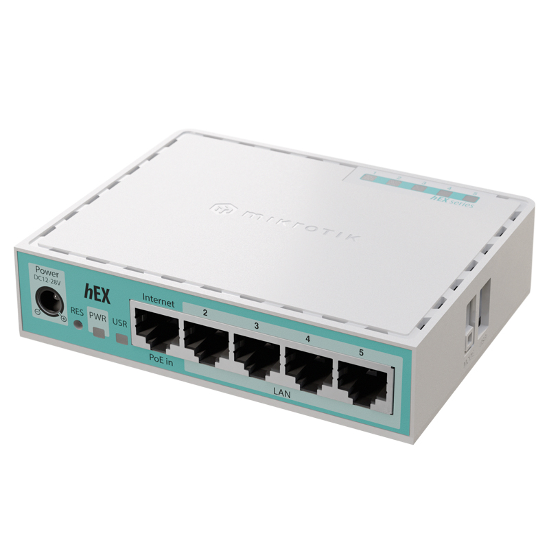 Router Cân Bằng Tải MikroTik hEX refresh E50UG 5 Ports 1G