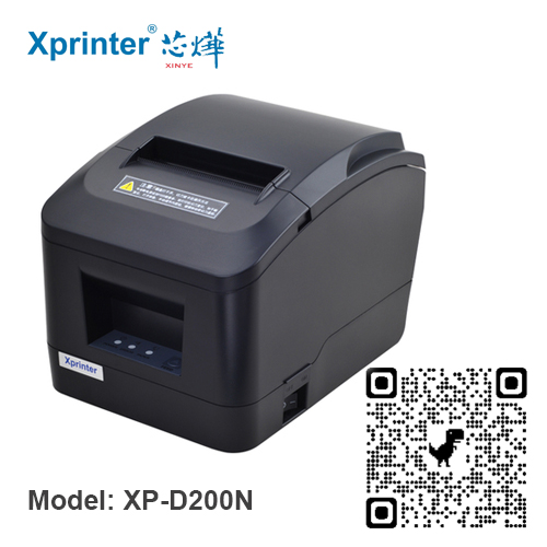 Máy in hoá đơn nhiệt USB chính hãng Xprinter XP-D200N ( USB)